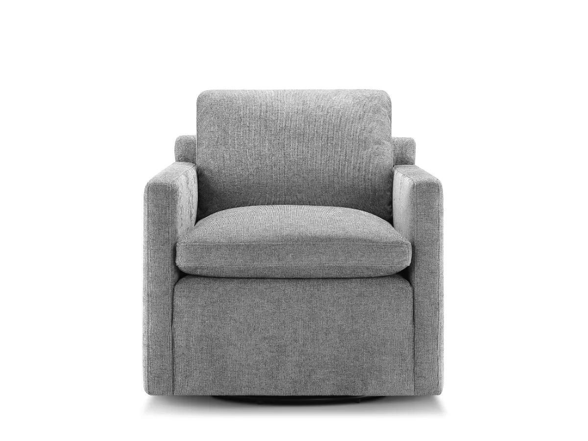JoJo Fletcher Luxe Feather and Down Swivel Chair