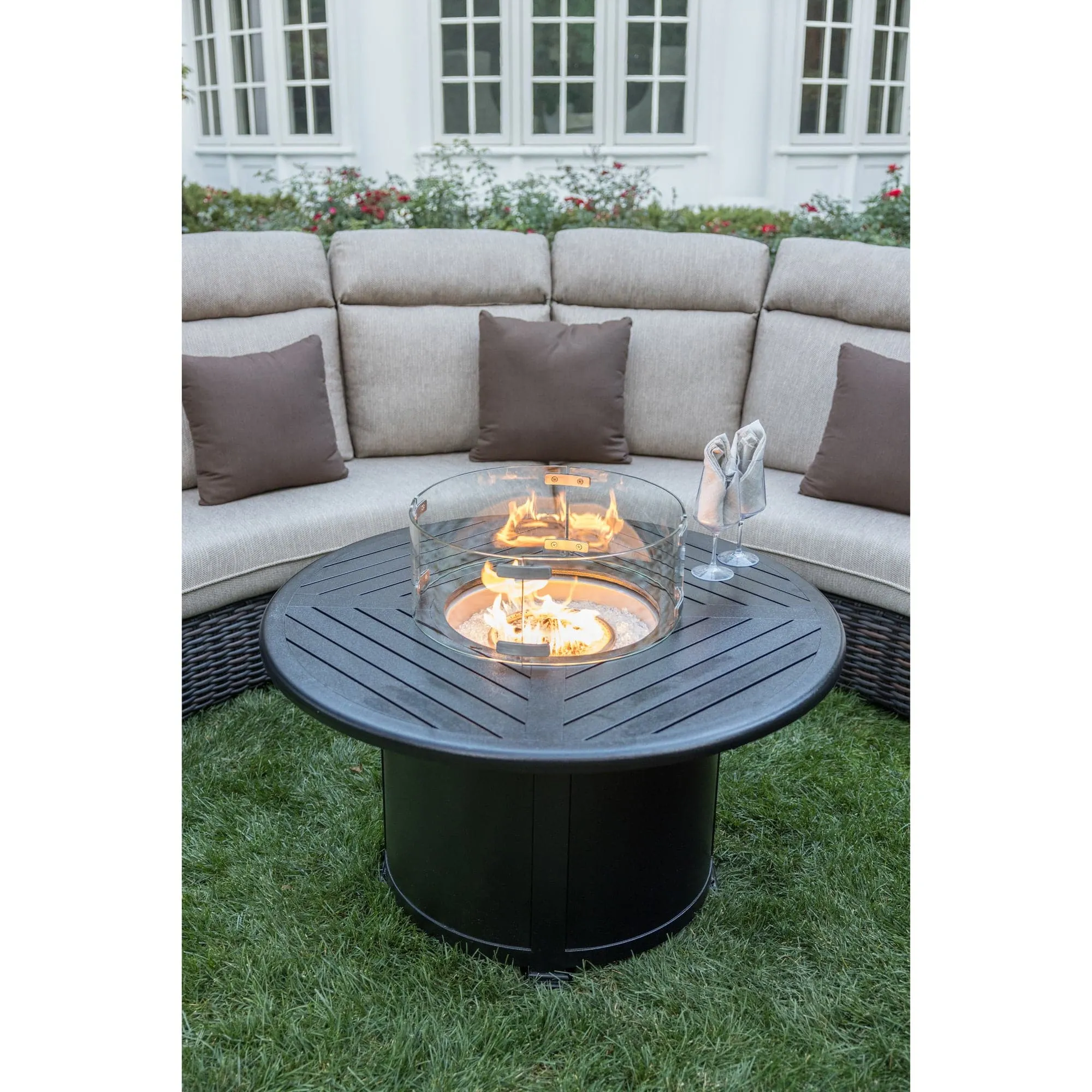 Kampala 5 Piece Sectional Fire Group