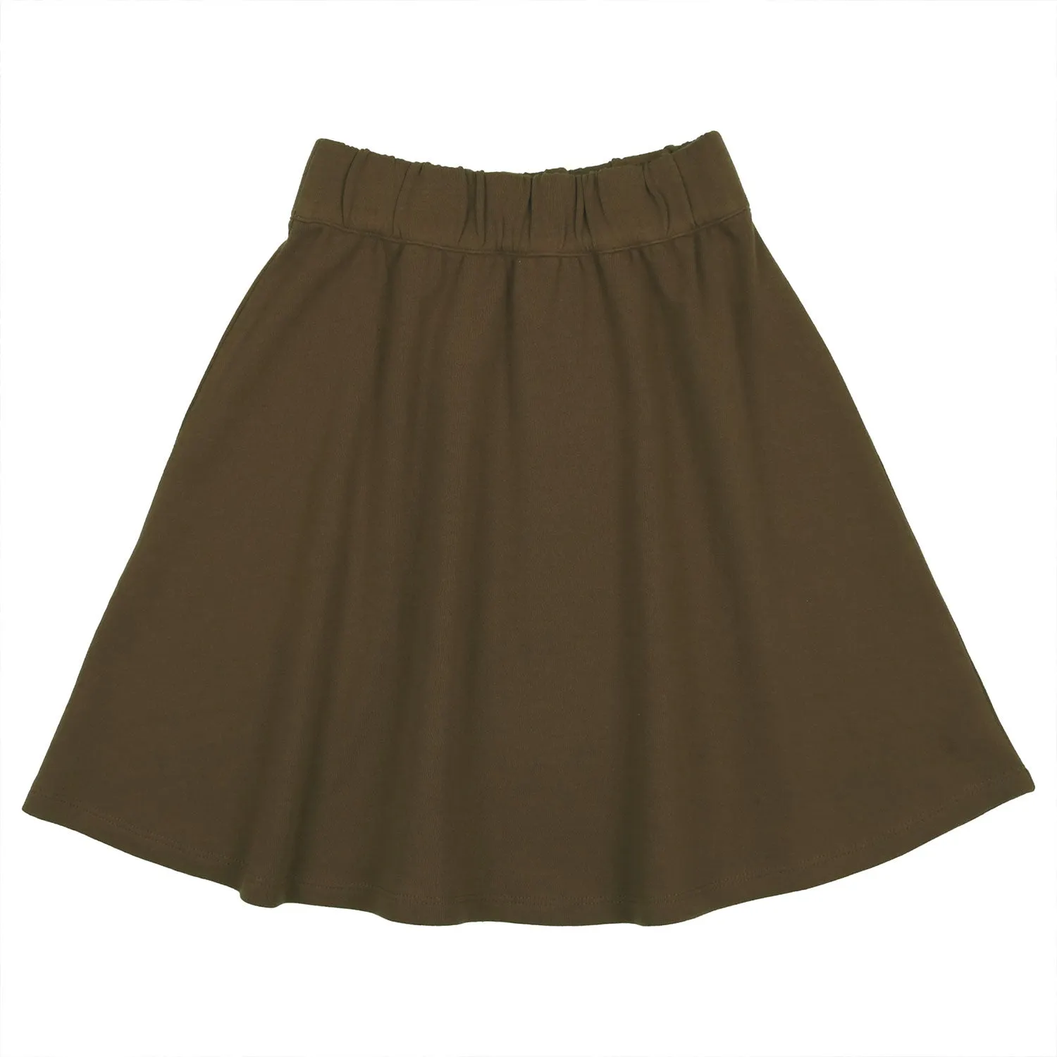 Kin   Kin Olive Pine Flair Skirt