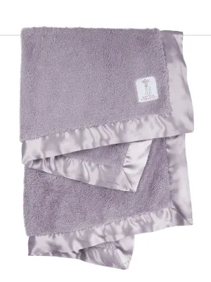 Little Giraffe Lavendar Chenille Blanket