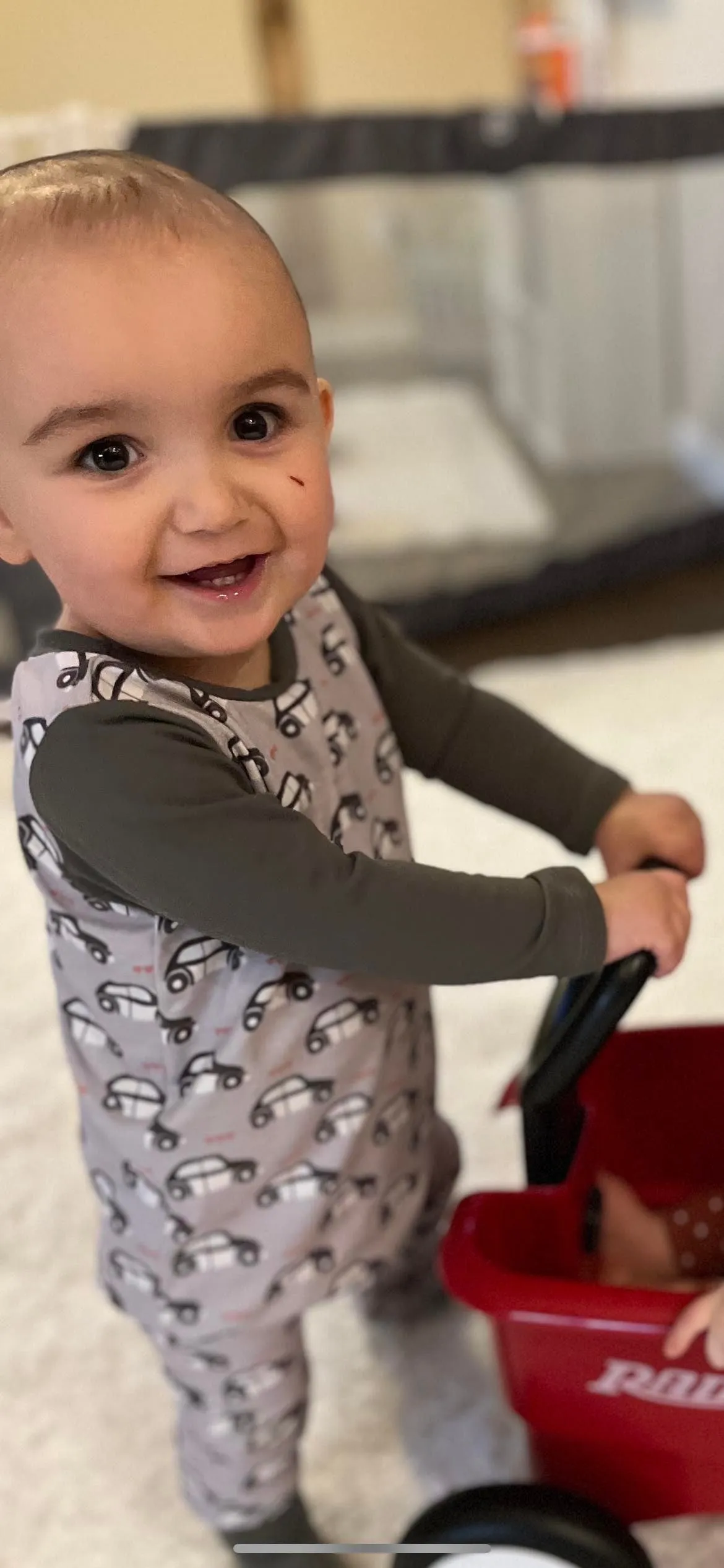 Love Bugs Zip Baby Romper