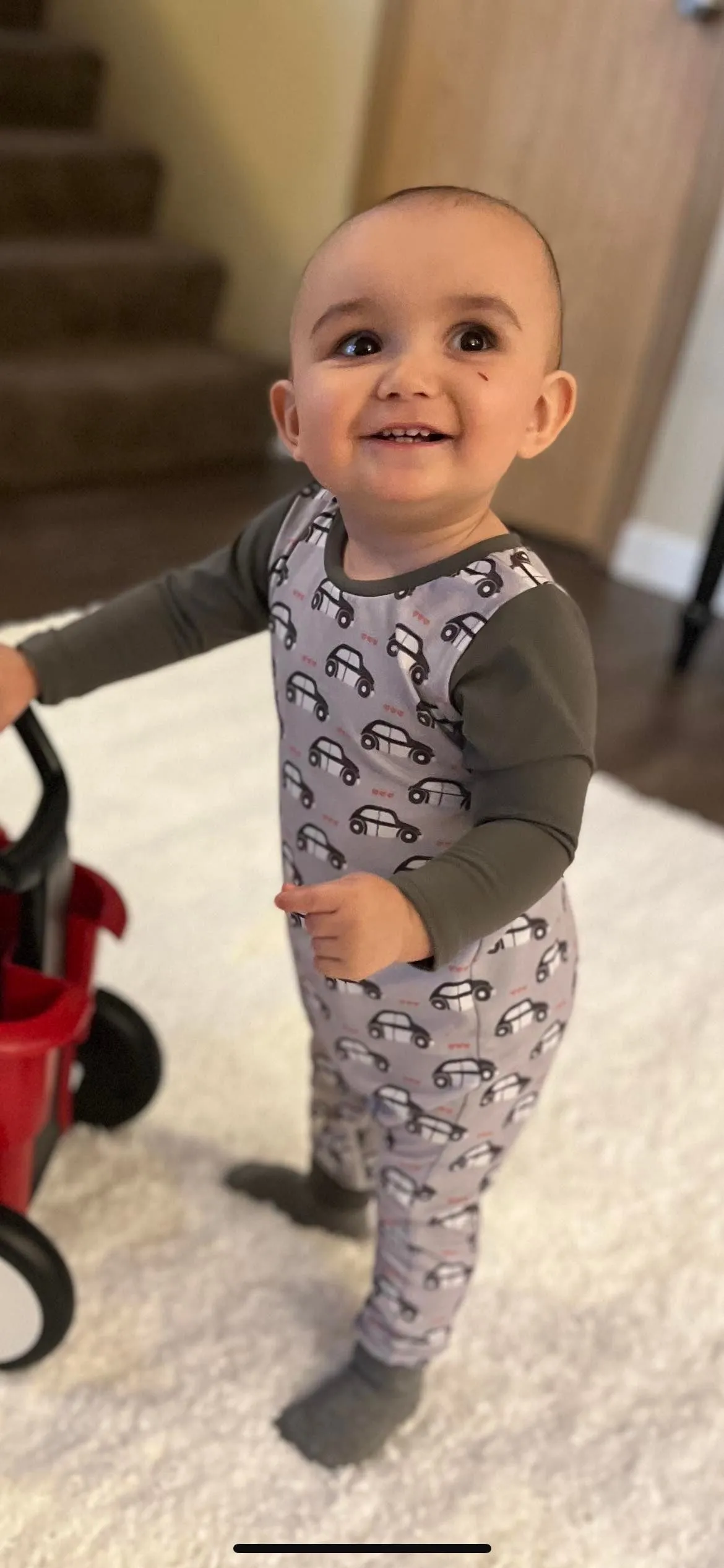 Love Bugs Zip Baby Romper