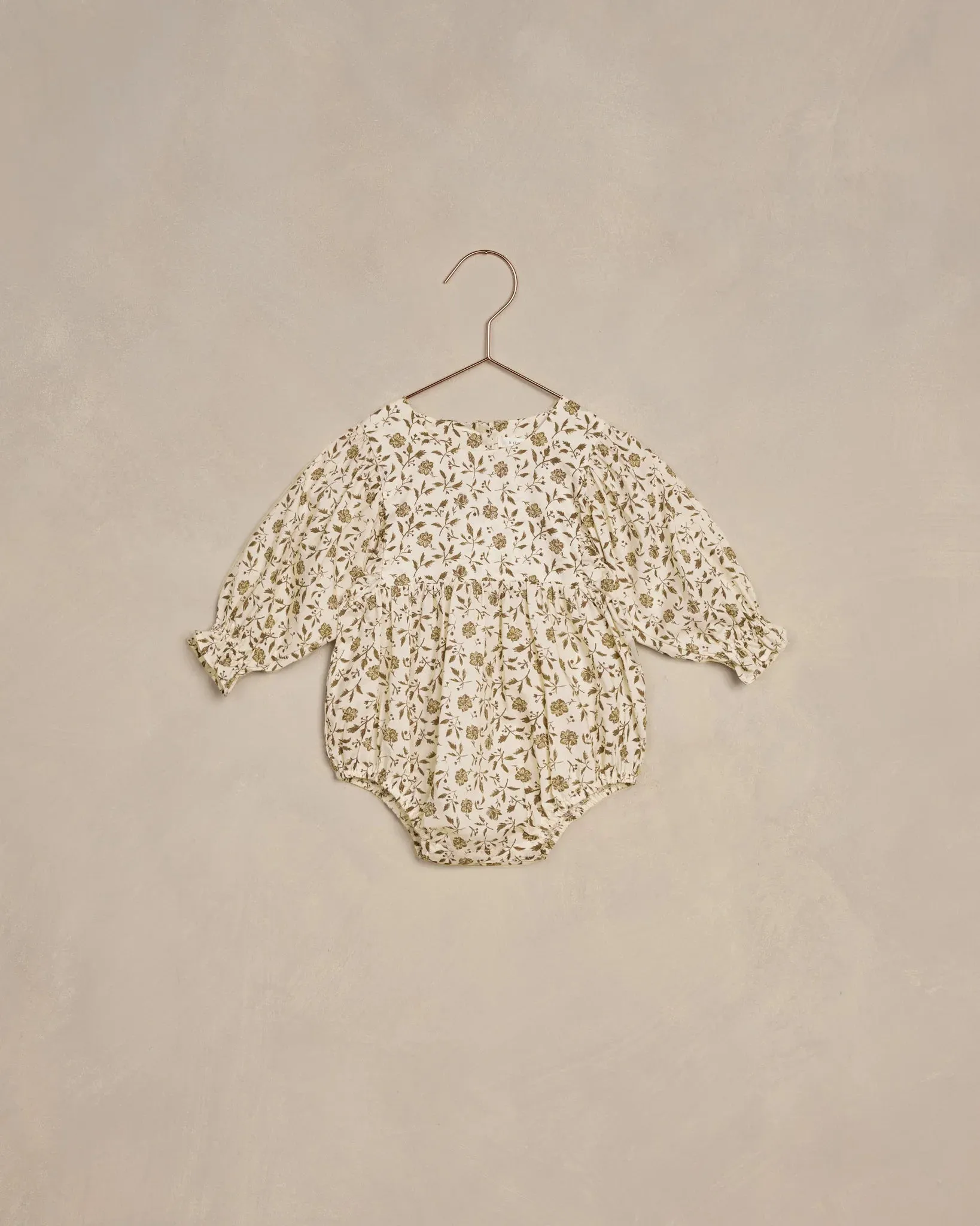 Luna Romper - Olive Bloom