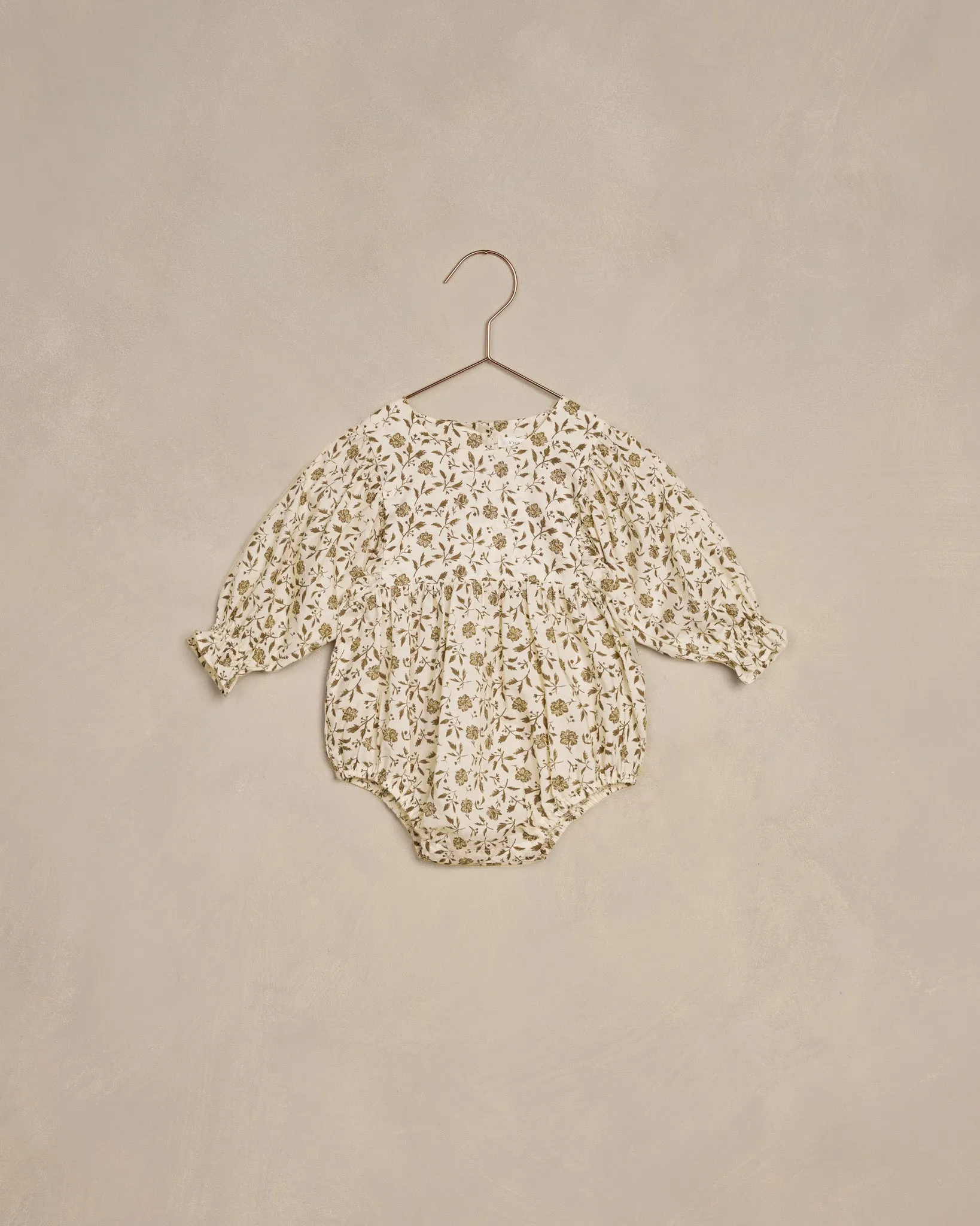 Luna Romper || Olive Bloom