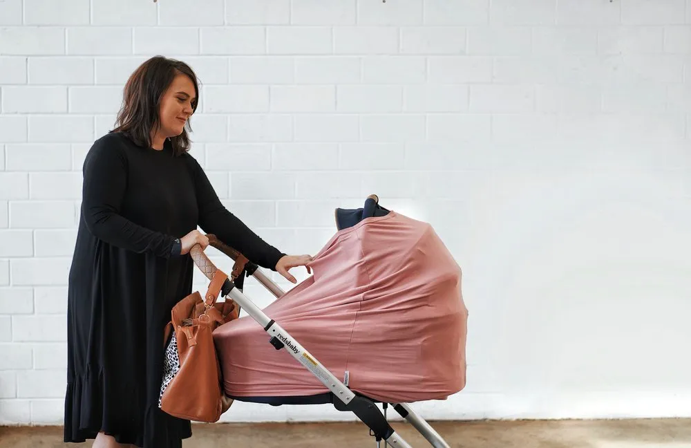 Mama Cover 5 in 1 - Organic - Dusty Rose