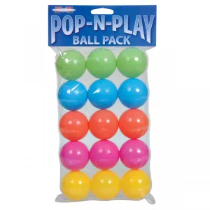 MARSHALL - Pop-N-Play Ball Pack Ferret Toy - 15 Balls