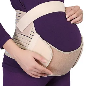 Maternity Belt - NEOtech Care Brand - Pregnancy Support - Waist / Back / Abdomen Band, Belly Brace - Beige Color