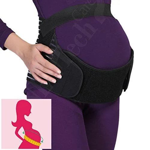Maternity Belt - NEOtech Care Brand - Pregnancy Support - Waist / Back / Abdomen Band, Belly Brace - Beige Color