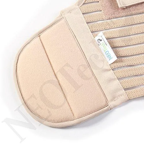 Maternity Belt - NEOtech Care Brand - Pregnancy Support - Waist / Back / Abdomen Band, Belly Brace - Beige Color