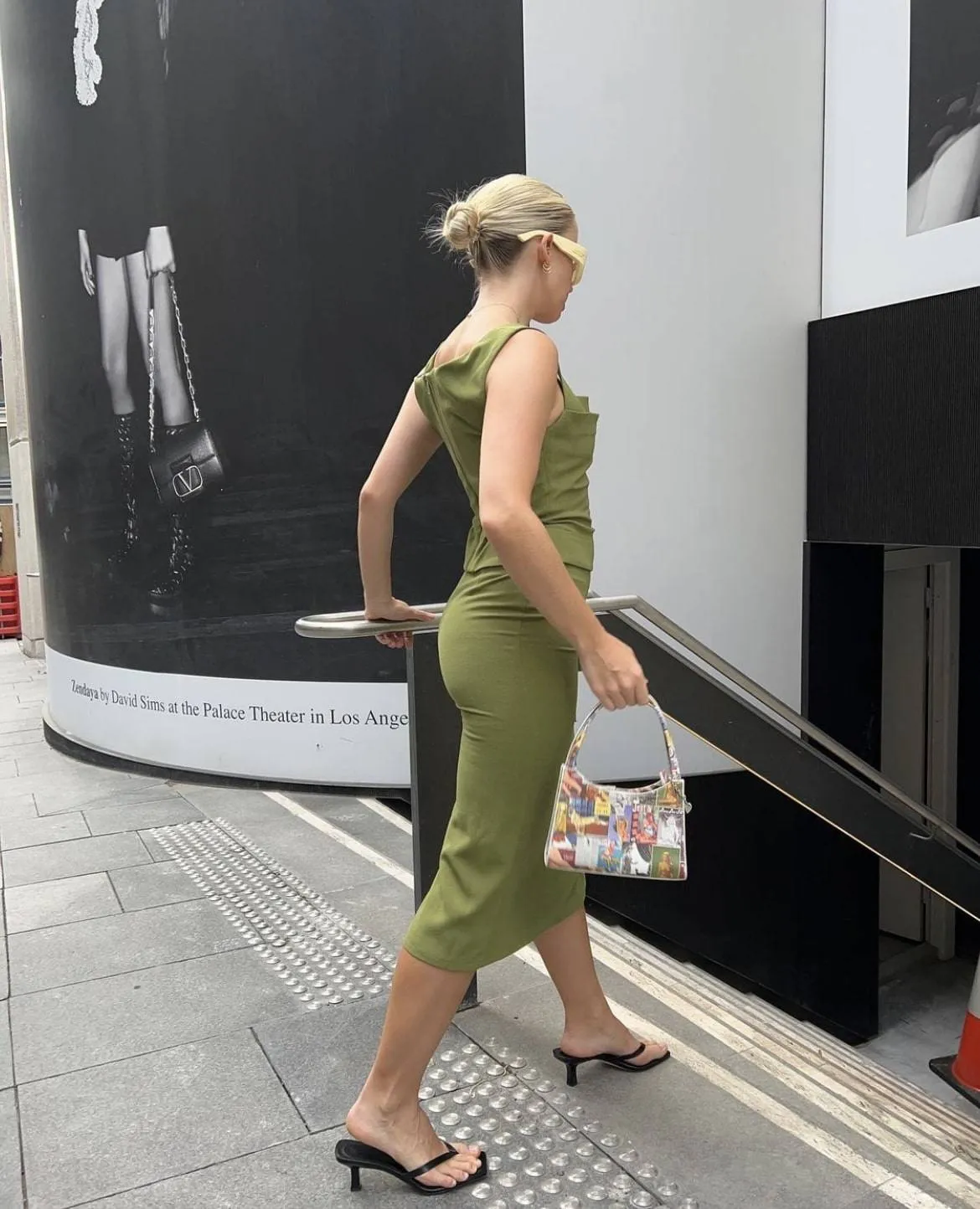 Miaou - Moni Midi Skirt in Olive