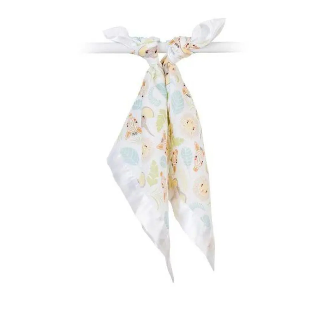 Muslin Security Blanket -Jungle 2 Pack