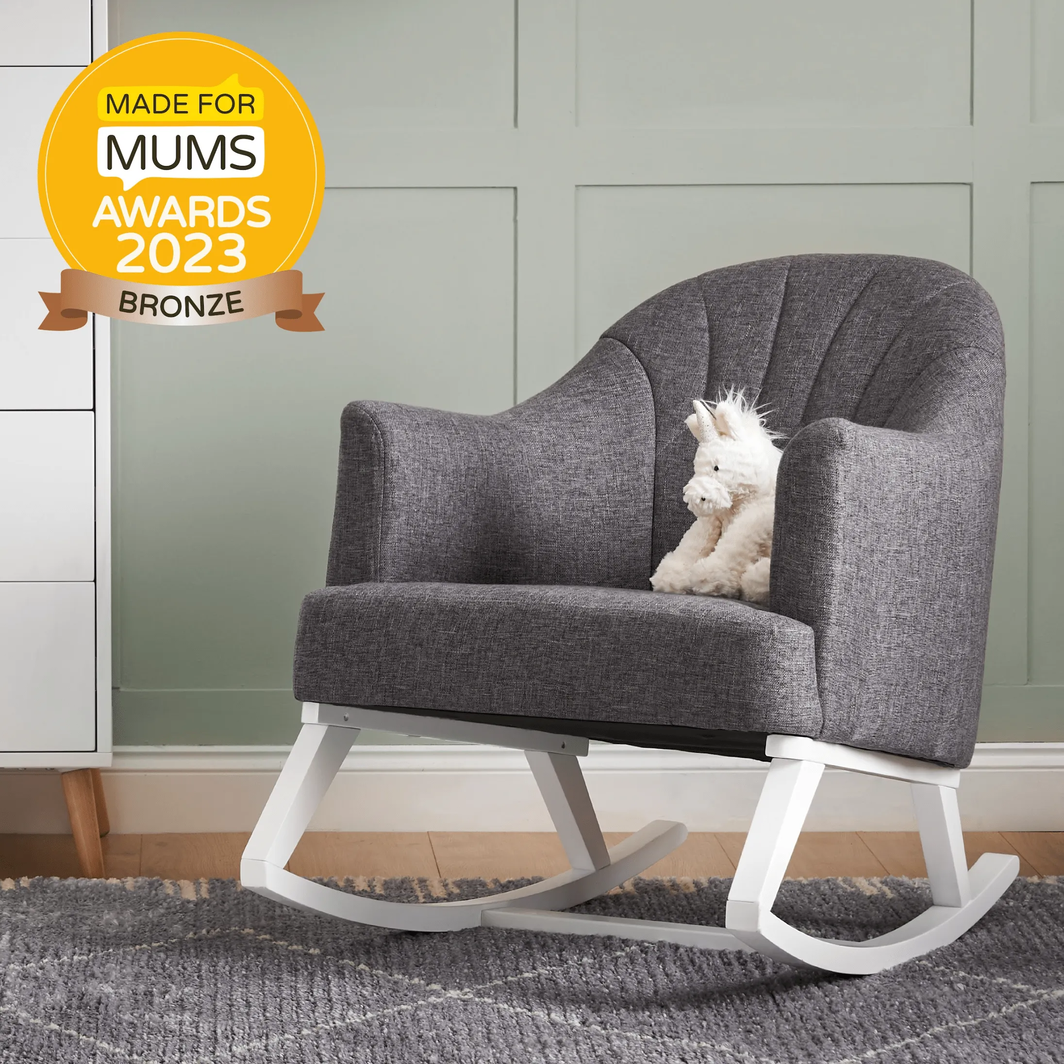 Obaby - Round Back Rocking Chair - Direct Delivery