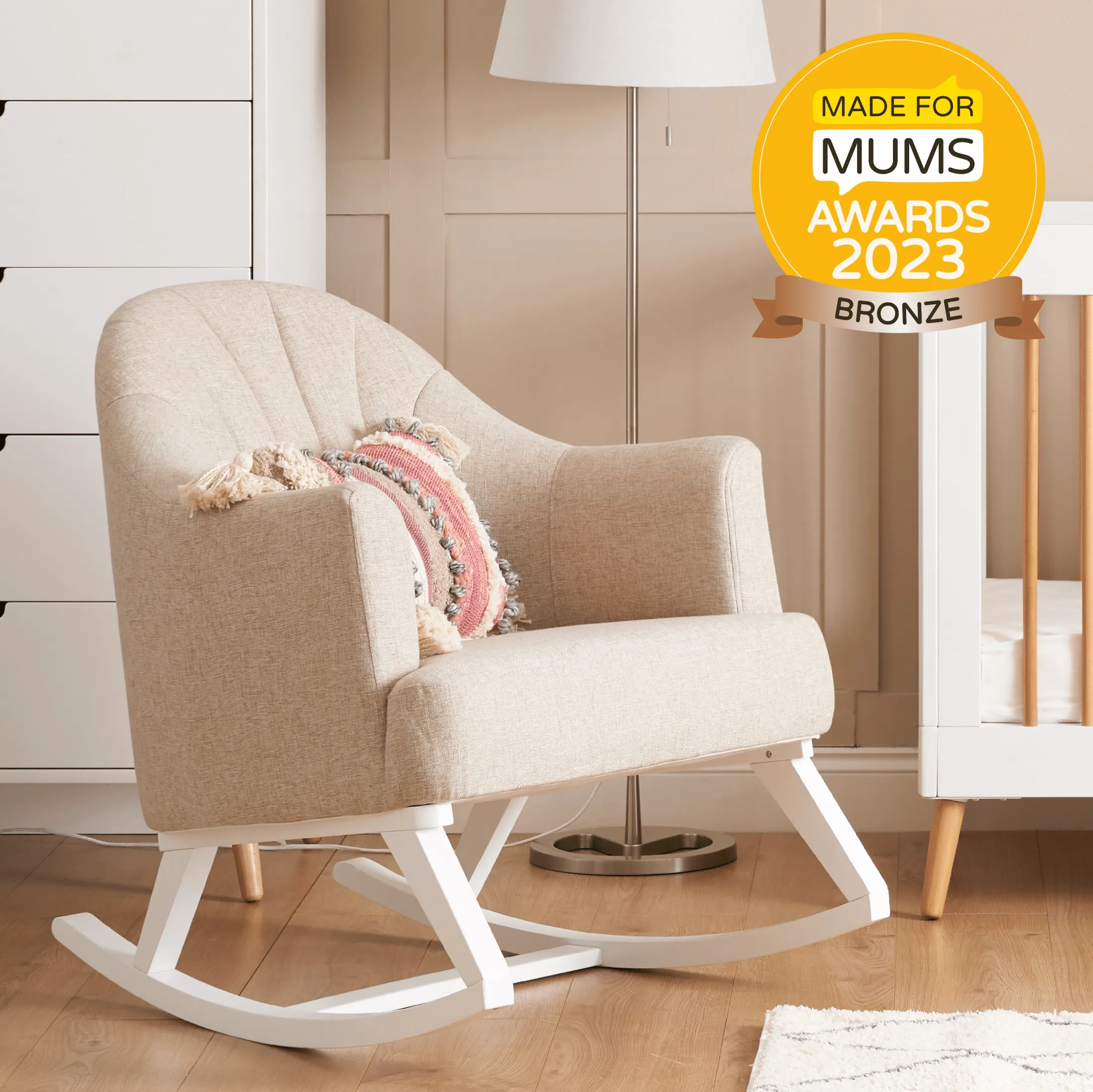 Obaby - Round Back Rocking Chair - Direct Delivery