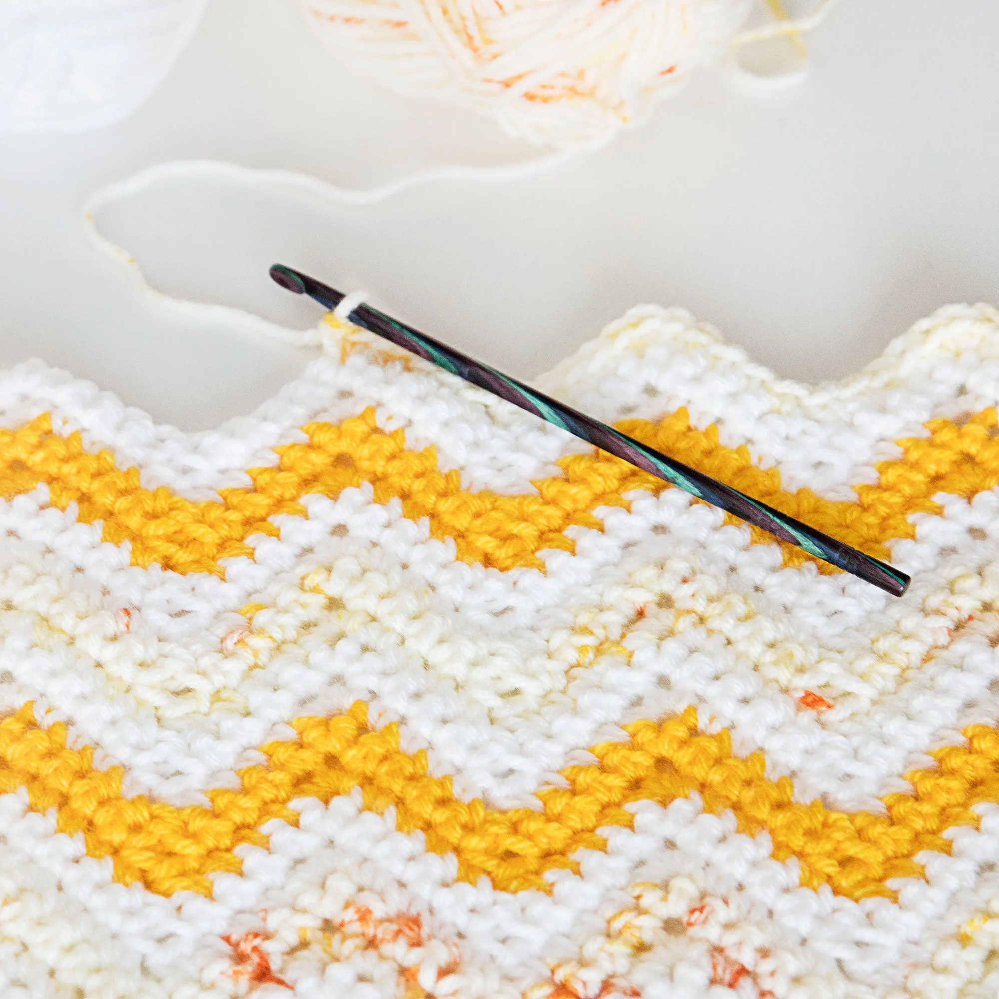 Peaches and Cream Baby Blanket