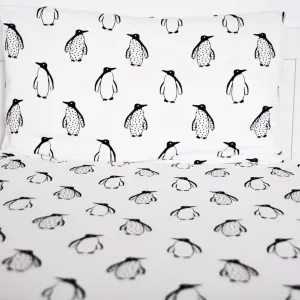Penguin Cotbed Duvet set