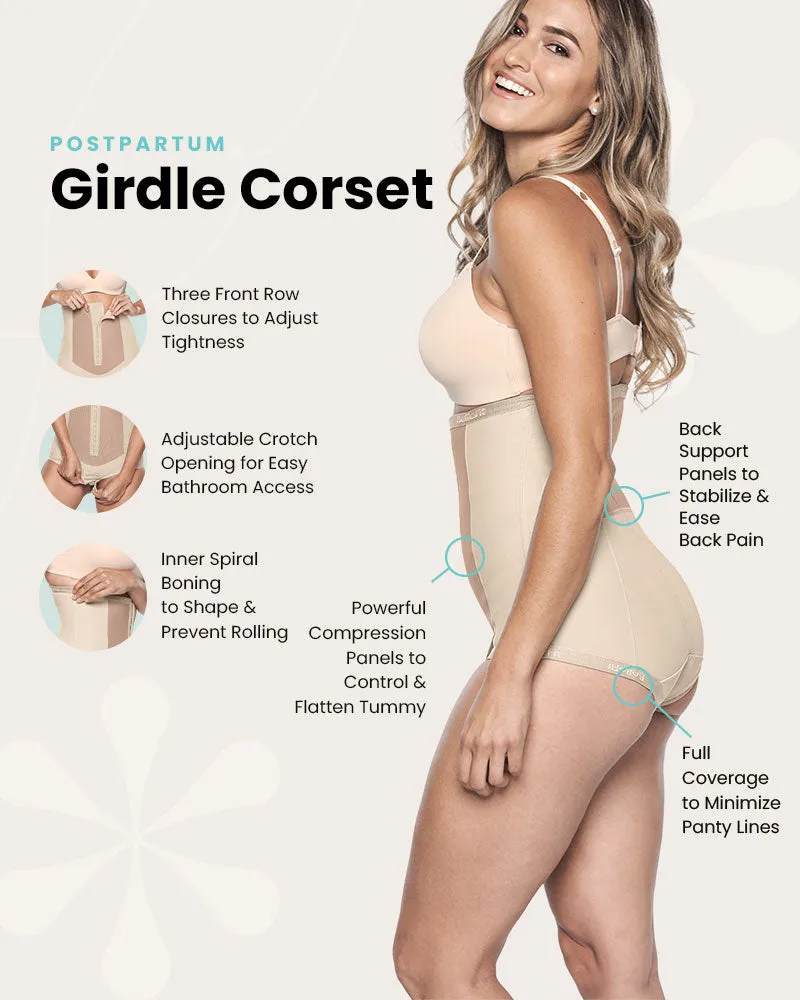 Postpartum Corset Girdle Bundle