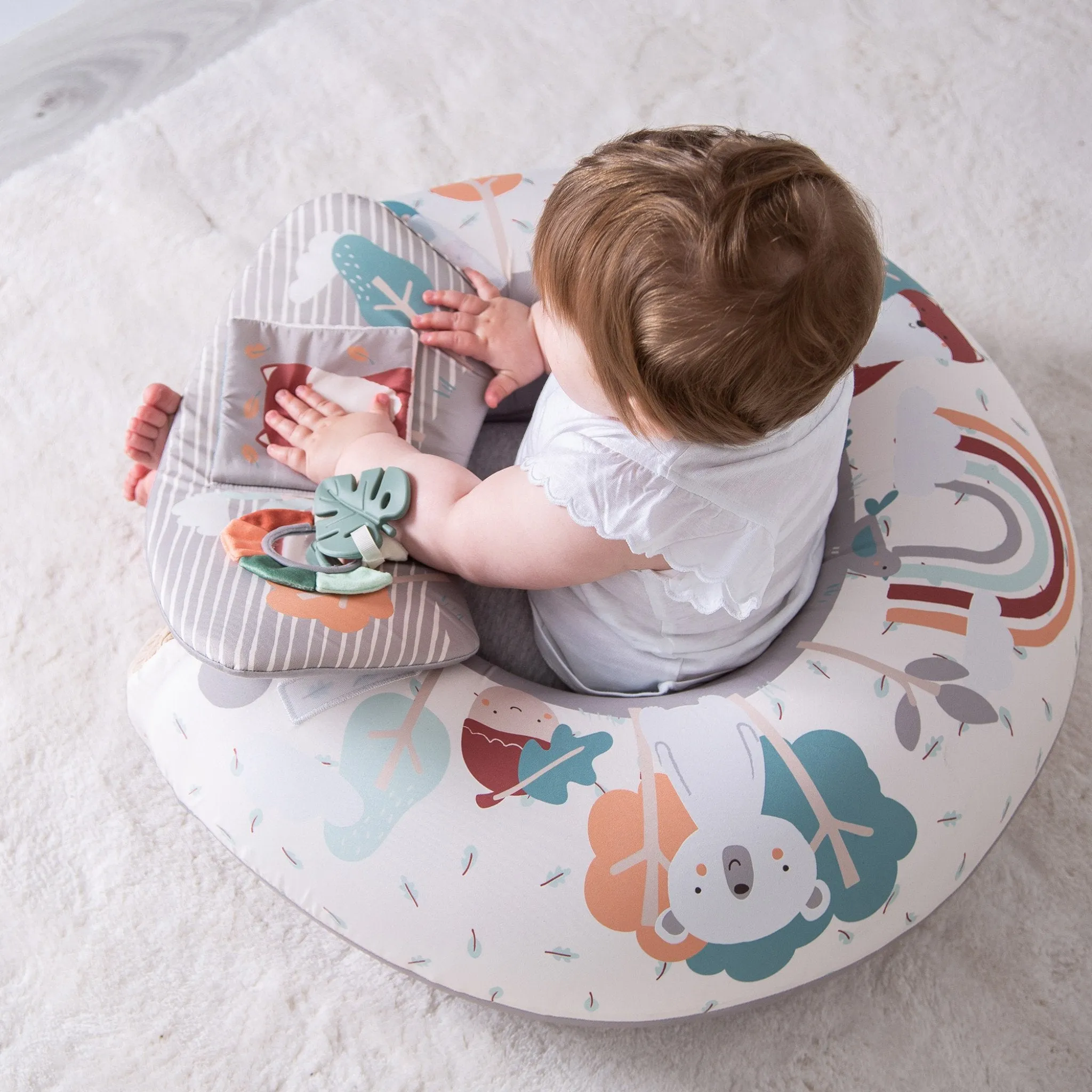Red Kite Sit Me Up Ring Seat with Play Tray and Activities