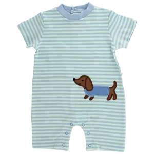 Short Knit Romper - Doxie