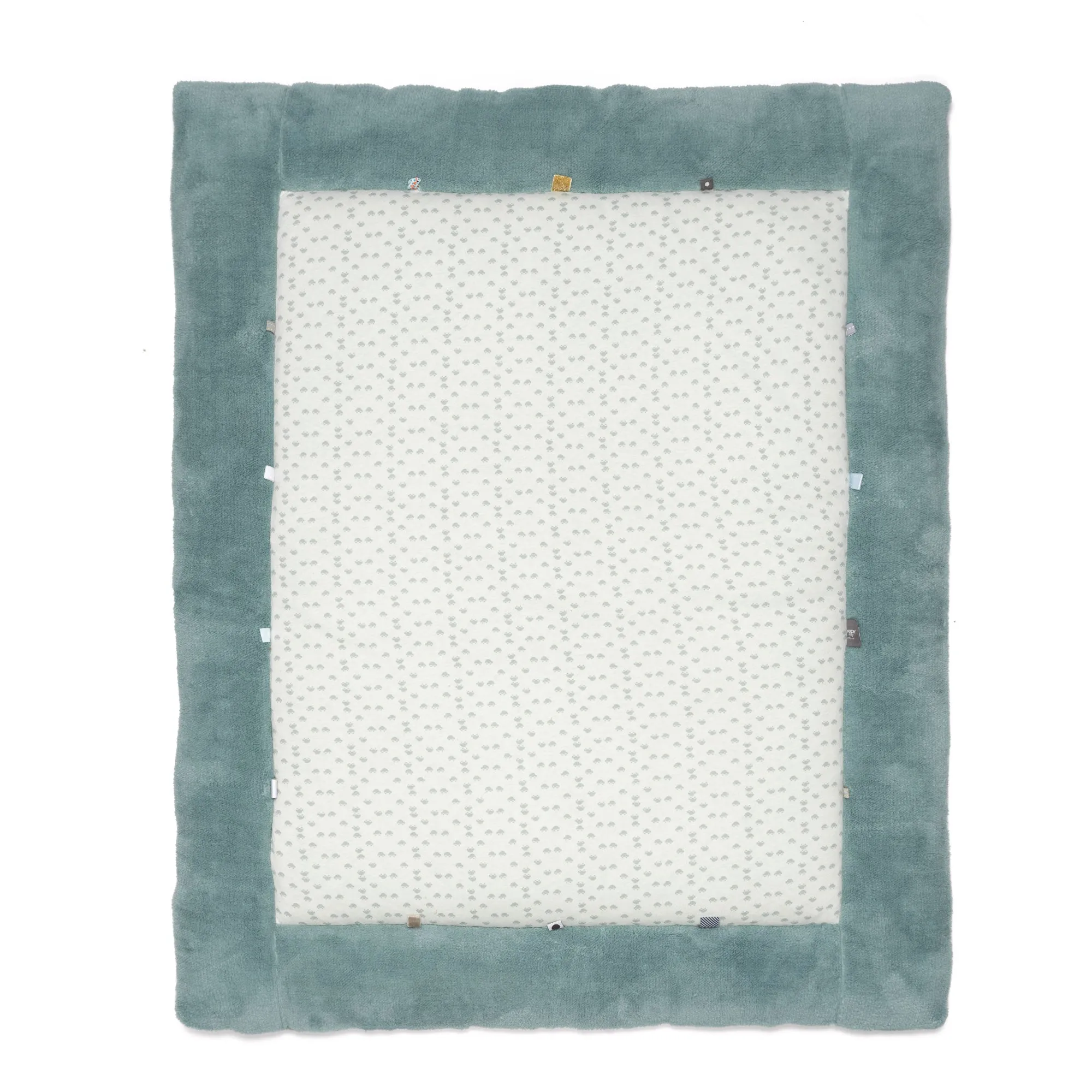 Snoozebaby Cheerful Playing Playmat - Gray Mist