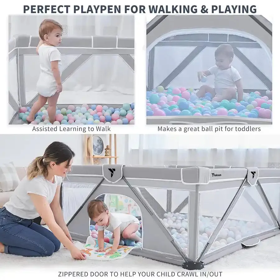 Teknum One-Minute Fold-Unfold Playpen