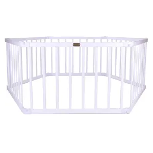 Tikk Tokk Little Boss Playpen Hexagon WHITE