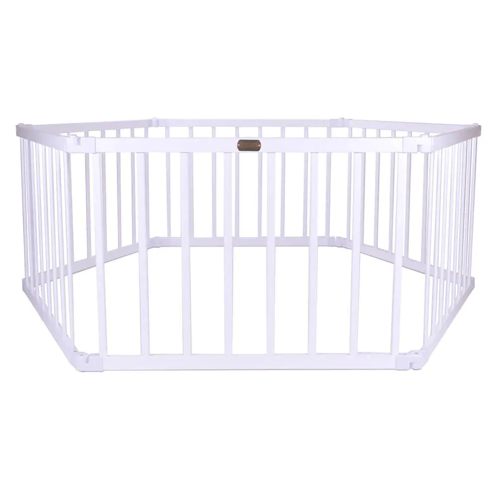 Tikk Tokk Little Boss Playpen Hexagon WHITE