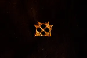Viking belt mount with openwork! - A-65