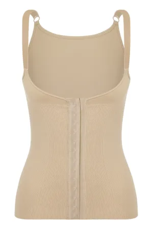 Waist corset, Brazilian corset with shoulder straps for waist sculpting and back support