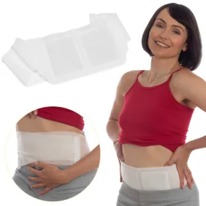 Wearable Belt with Two Pockets To Hold Heat Patches - 8 count