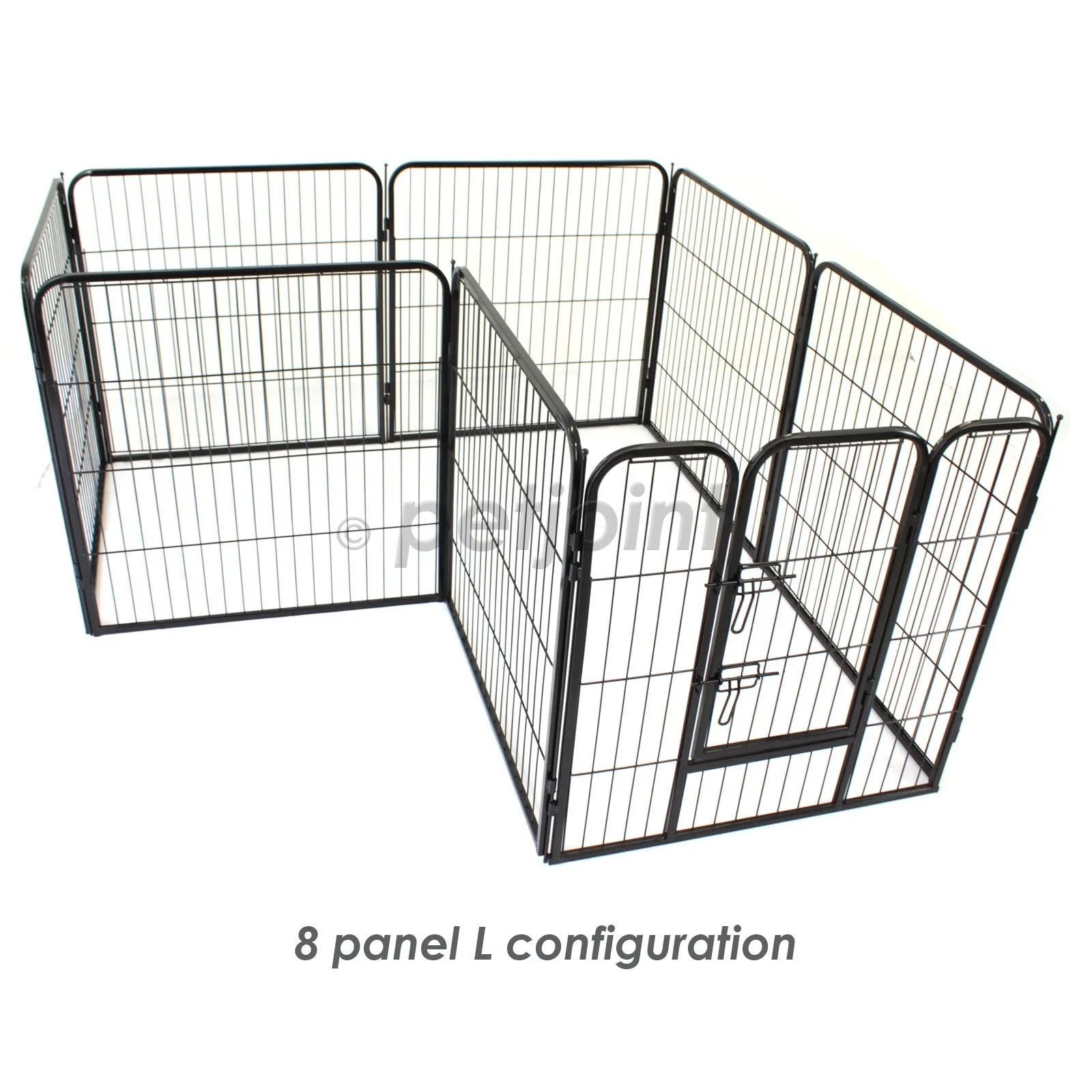 XL Extra Large Pet Enclosure Playpen Heavy Duty Fence 8 Panels / Gate